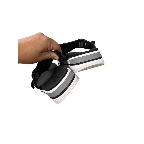 Skechers Hooded Thong Sandals Intergrades Smooth Cruise Black 7M A397363-PO - Picture 6 of 7